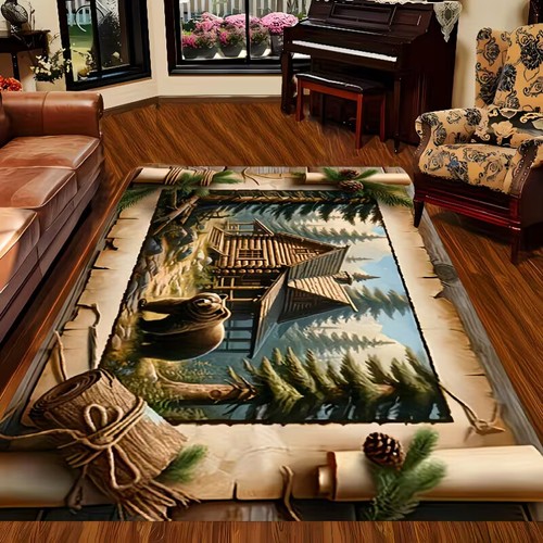 Brown bear cabin - brown,