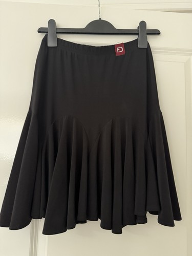 Latin dance skirt black - dance, in