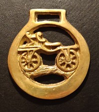 Vintage cast horse brass - horse,