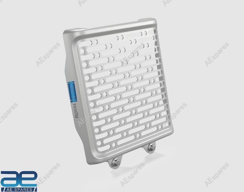 Silver oil cooler guard - oil,