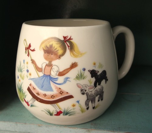 Vintage nursery rhyme mug