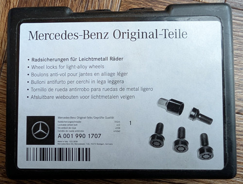 Mercedes benz locking wheel - locking,