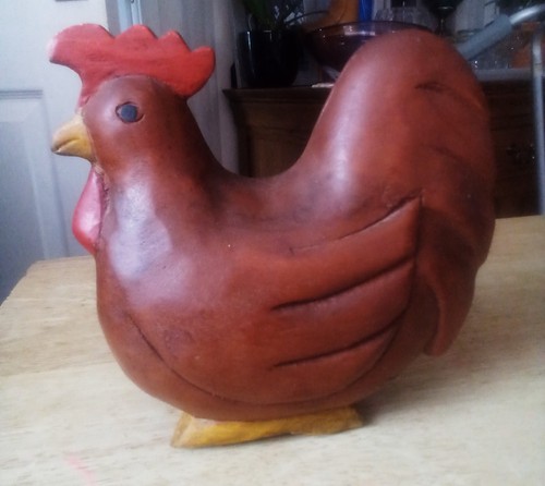 Wooden chicken 7 good - chicken, x