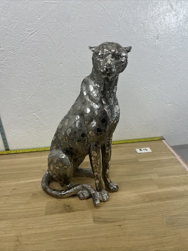 Silver chrome effect tiger - xl,