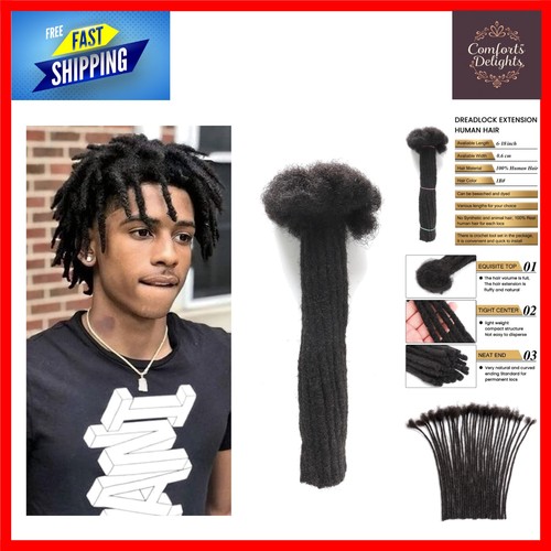 Handmade human hair dreadlock - human,