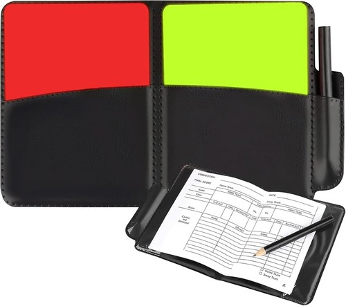 Referee card set - set, sports