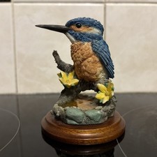 Country Artists, Kingfisher with Water, Sculpted by Andrew MacCallum