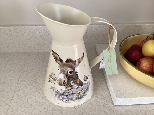 Wrendale donkey design metal - donkey,
