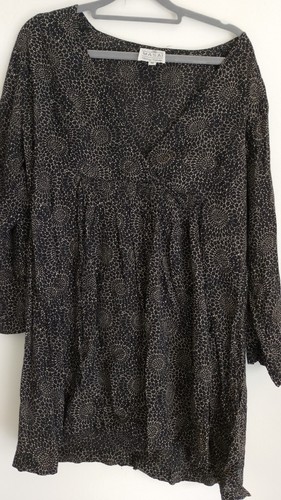 Masai tunic black pattern - masai,