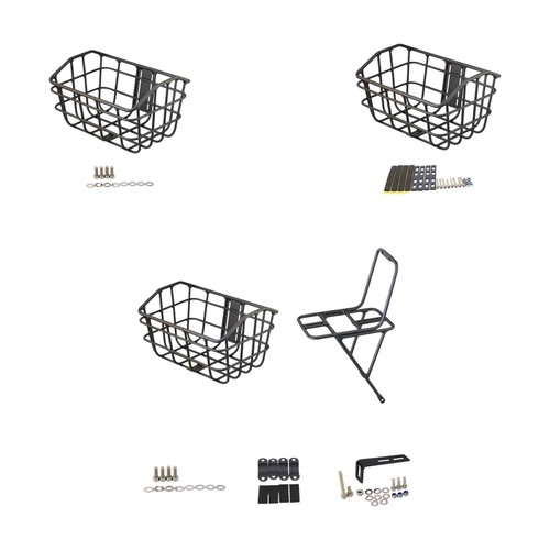 Bike basket black front - bike,