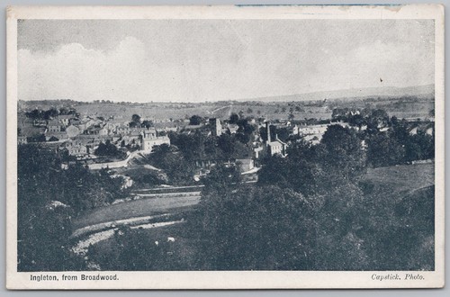 Ingleton yorkshire view from - yorkshire,