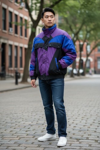 Vintage cold wave ski jacket - vintage,