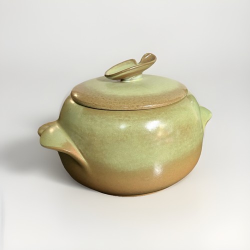Vintage frankoma pottery - pottery, green