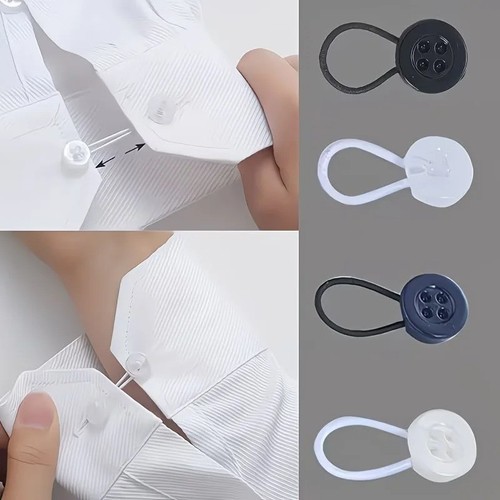 6pcs shirt button extenders - button,