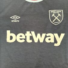 Rare Original West Ham United 2021/2022 Third Football Shirt Excellent Large