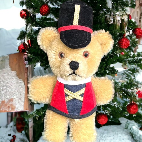 Mohair christmas bear pin - bear,
