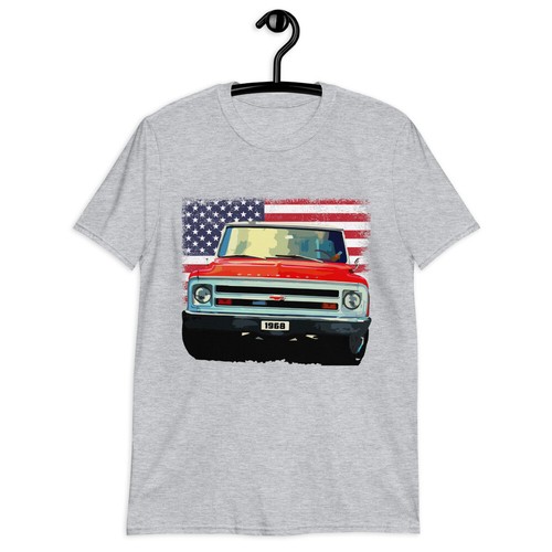 1968 red chevy - c10, pickup
