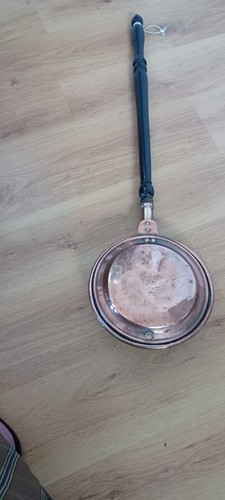 Vintage copper warming pan 104 - copper,
