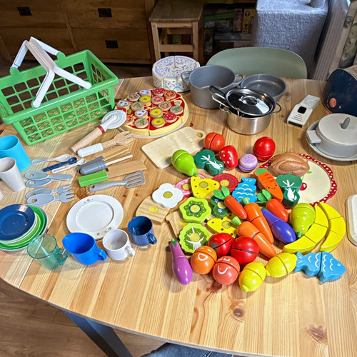 Wooden pretend play mixed - pretend,