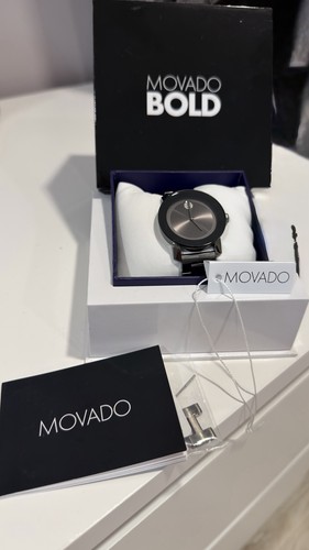 Movado bold watch black - movado,