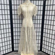 Ethereal vintage 1940s ivory - vintage,
