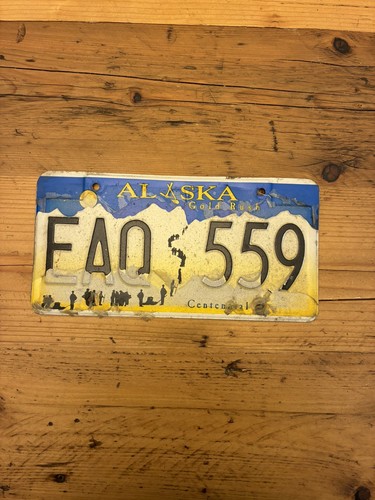 Vintage alaska gold rush - vintage, us