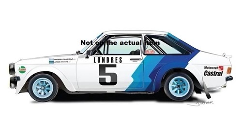 Sticker ford escort - escort, rs1800