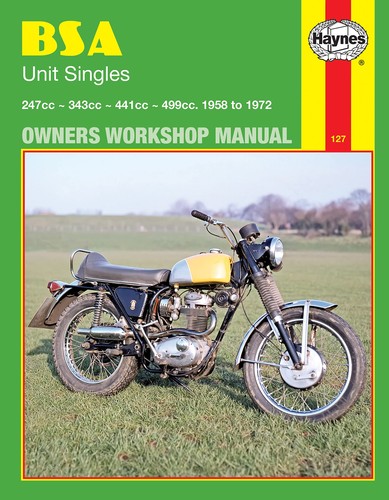 Bsa unit singles - bsa,