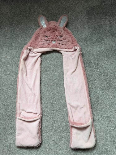 Pink bunny rabbit hat - pink, rabbit,