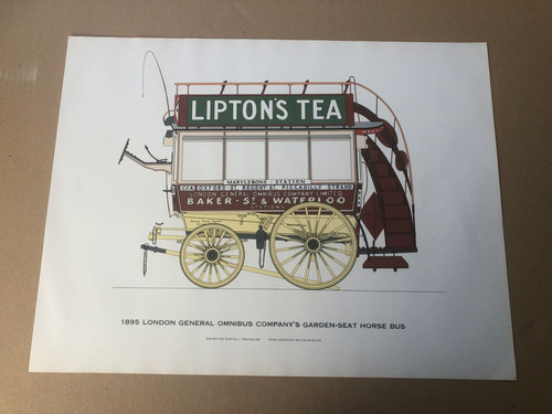 Large old color print - color, "