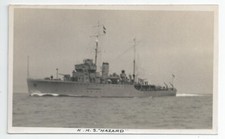 HMS HAZARD Halcyon class Minesweeper Royal Navy - RP PC