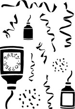 Card-io COMBINATIONS A7 Clear Stamps COLLECTION CCST Everyday