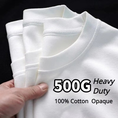 500g heavy duty - cotton, short