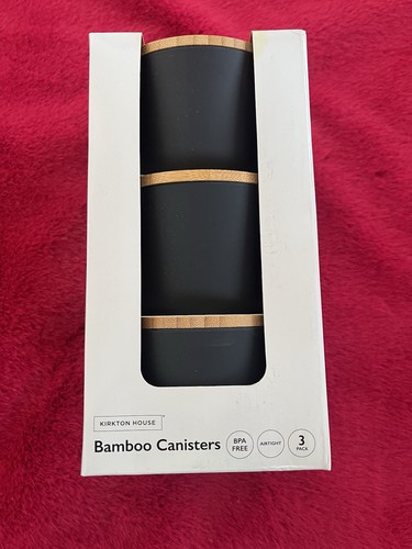 Kirkton house bamboo canisters - kirkton,