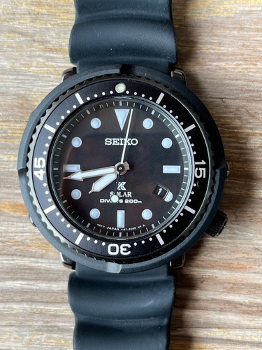 Seiko stbr007 v147 solar black - seiko,