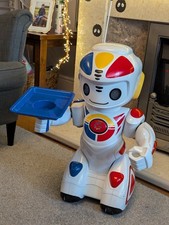 Motion Control Robot Waiter Large Kids Toy Rare Collectible