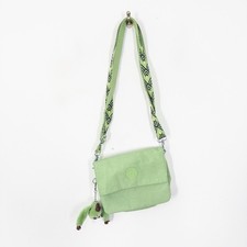 Kipling Rhona Small Cross Body Bag NEW Pastel Green with Monkey Charm