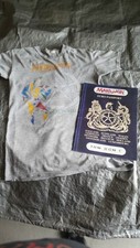 Marillion Real To Reel Tour programme & T-shirt.Size Medium.