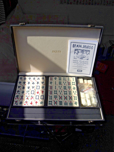 Luxury mahjong set jaques - luxury,