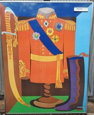 POP ART CARNABY STREET PETER BLAKE? PHILIPS FRIDGE DOOR- ARMY UNIFORM SGT PEPPER