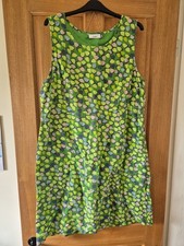 Ladies Green Lined Sun Dress, Size L, Adini