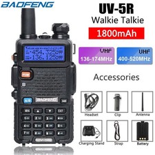 5W Baofeng UV-5R Dual-Band VHF