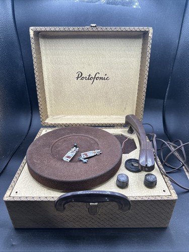 Vintage portofonic suitcase - vintage,