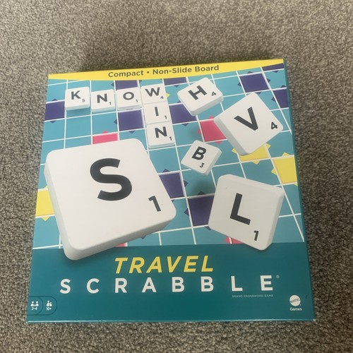 Mattel travel scrabble board - mattel,