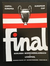 Liverpool 1977 european cup - liverpool,
