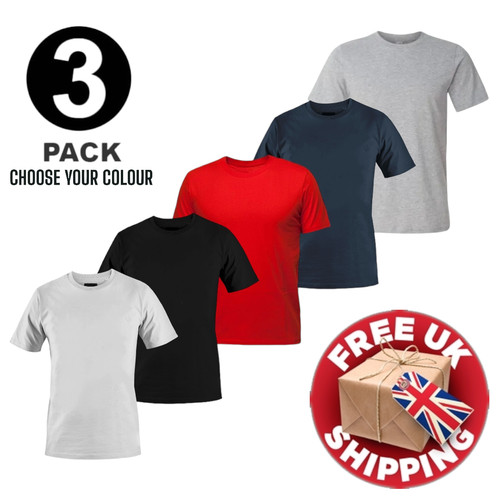 Men basic shirts - basic, pack