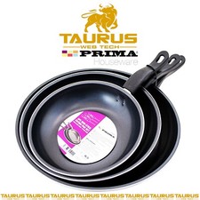 3 x PRIMA NON STICK FRYING PAN