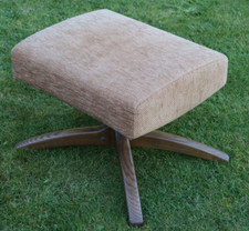 ERCOL 'GINA' BEIGE UPHOLSTERED
