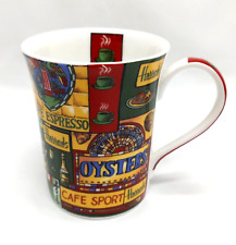 Harrods Bone China Coffee Cup