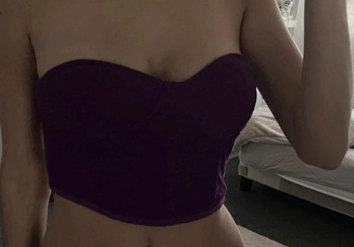 Purple corset from primark - corset,